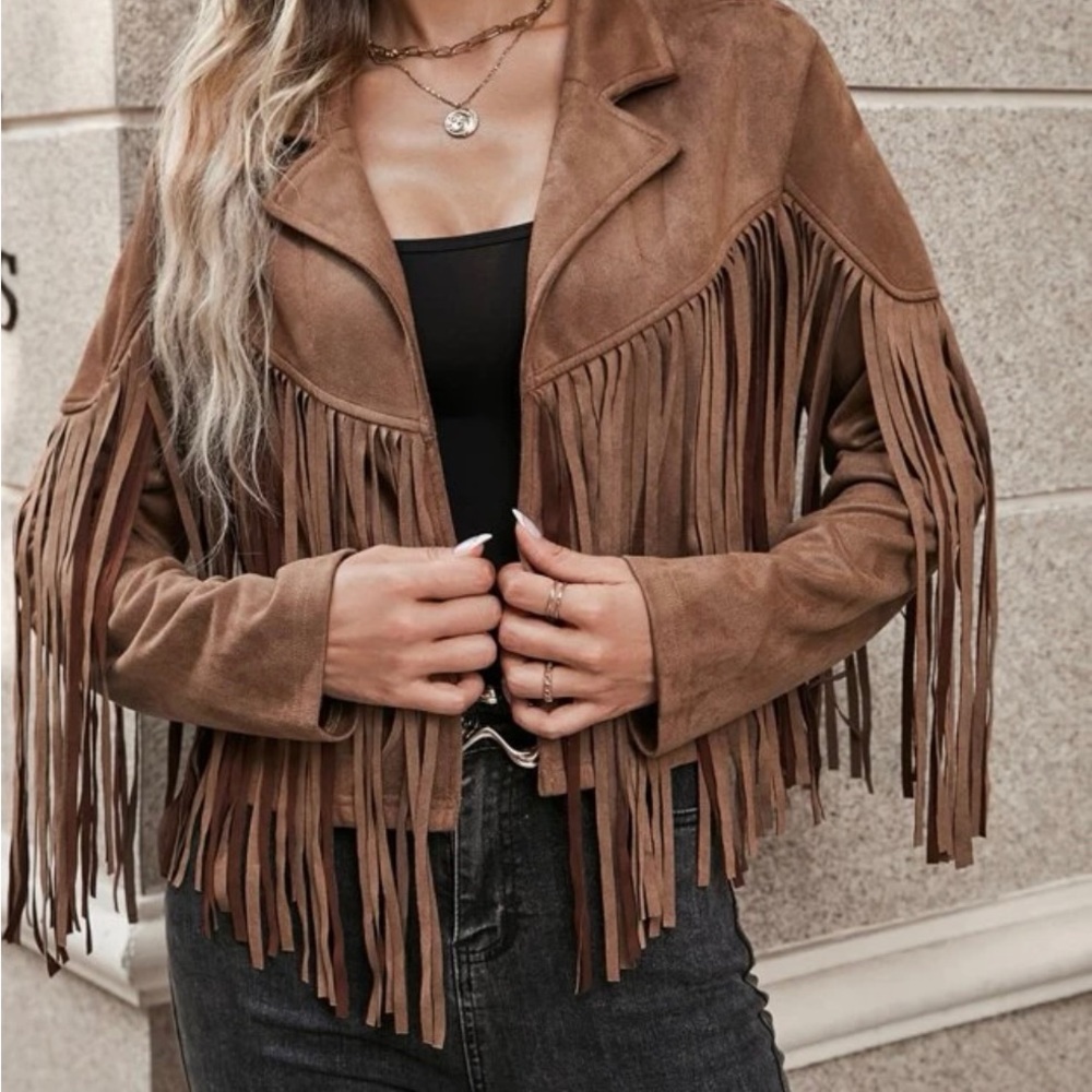 Fringed Jacket worn once